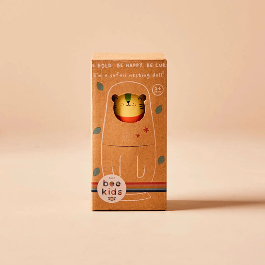 Boxed nesting dolls in packaging