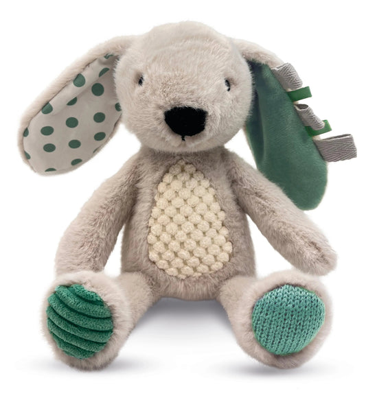 Sensory Snuggable Bunny - Grey Make Believe Ideas