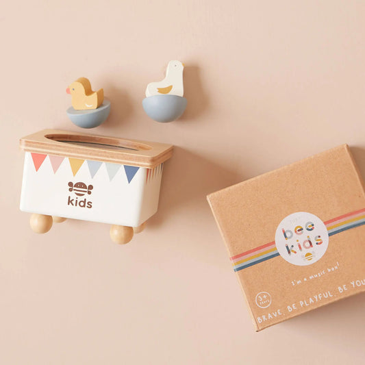 Close-Up of Music Box Details