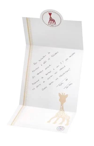 Sophie la Girafe Gift Set with Maracas in Packaging