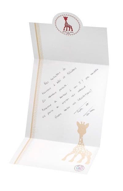 Iconic Sophie la Girafe teether for soothing gums