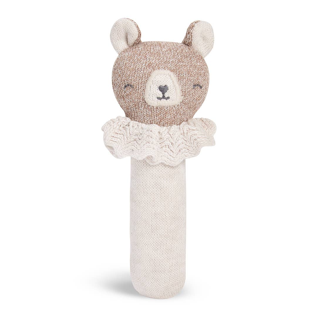 Brave Bear Rattle Close-Up