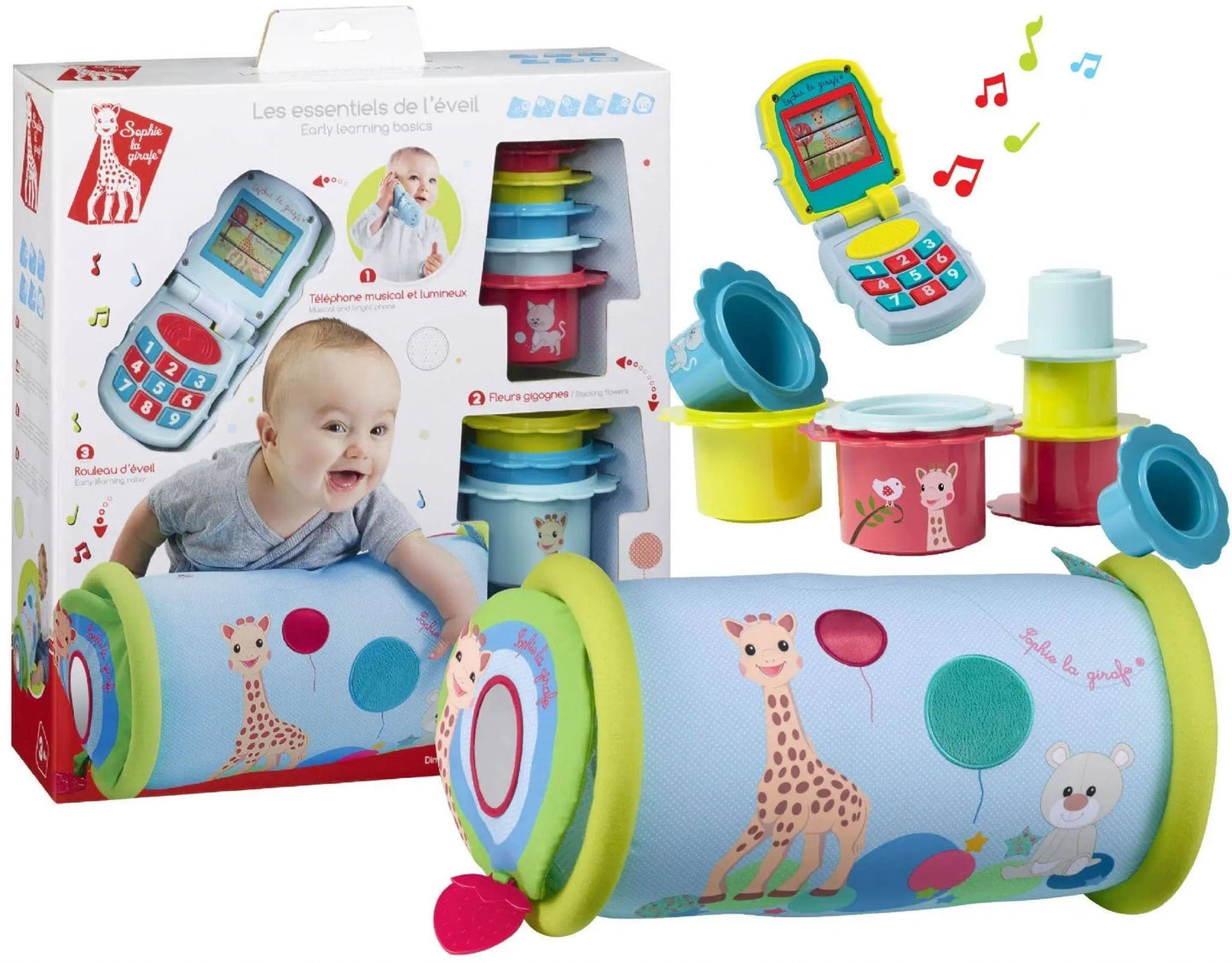 Sophie la Girafe Early Learning Basics Set in Packaging