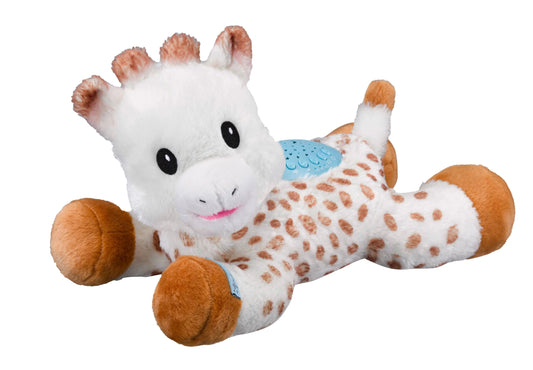 Sophie la Girafe Lullaby and Dreams Comforter with starry nightlight projection