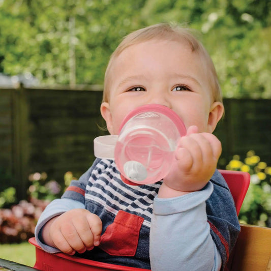 Tum Tum Betsy Bear Tippy Up Cup Pink - For The Baby