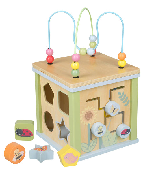 Spring Garden Activity Cube - For The Baby