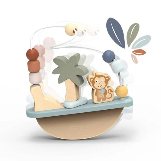 Wooden Rocking Beads Maze - For The Baby