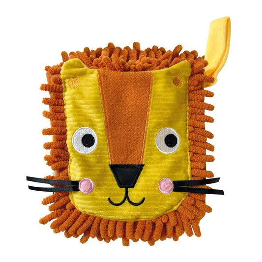 Sensory Snuggables Roar! Hand-Puppet Cloth Book | For The Baby