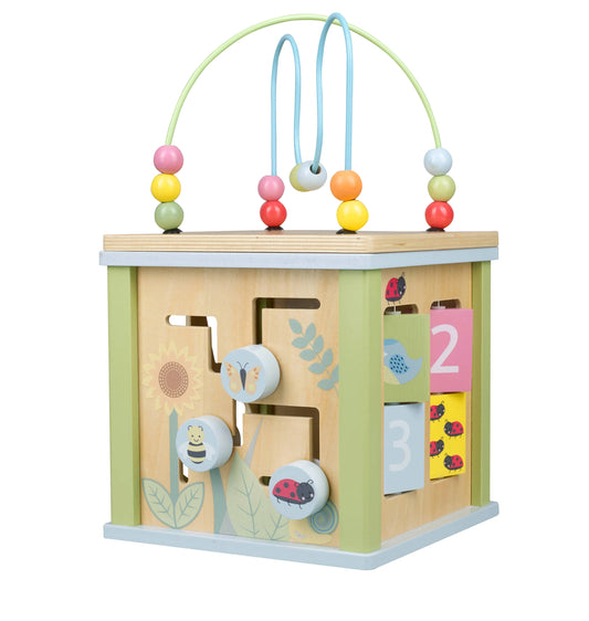 Spring Garden Activity Cube - For The Baby