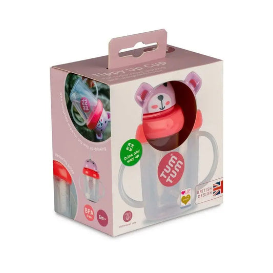 Tum Tum Betsy Bear Tippy Up Cup Pink - For The Baby