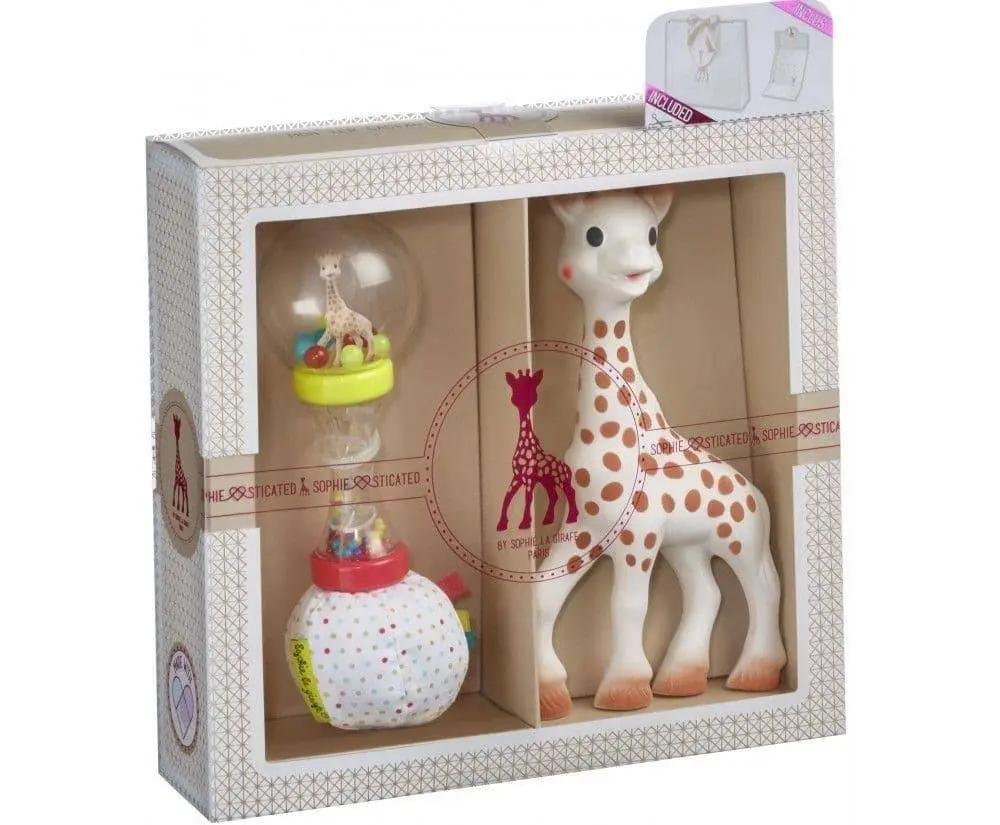 Sophie la Girafe Gift Set with Maracas in Packaging