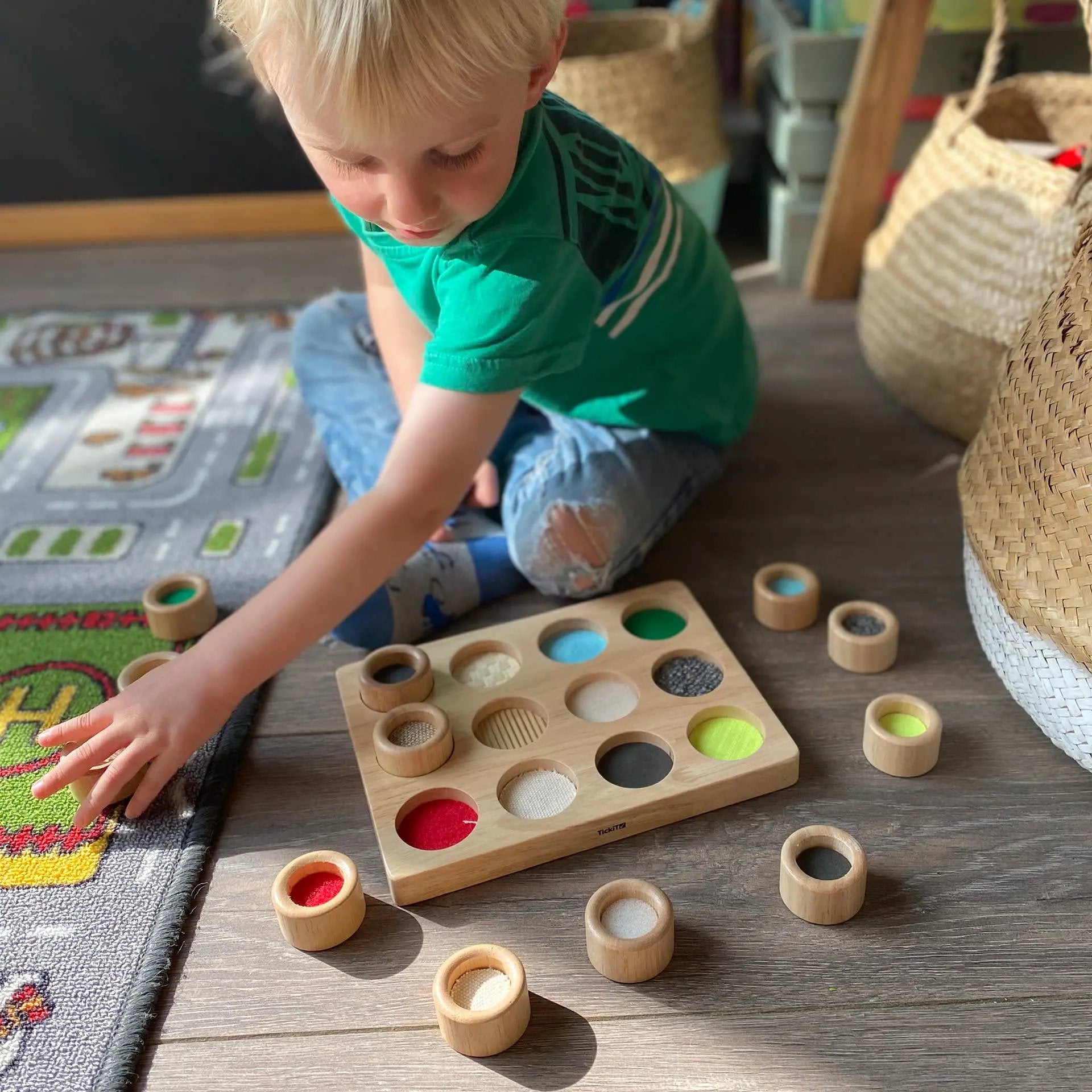 Touch & Match Board - For The Baby