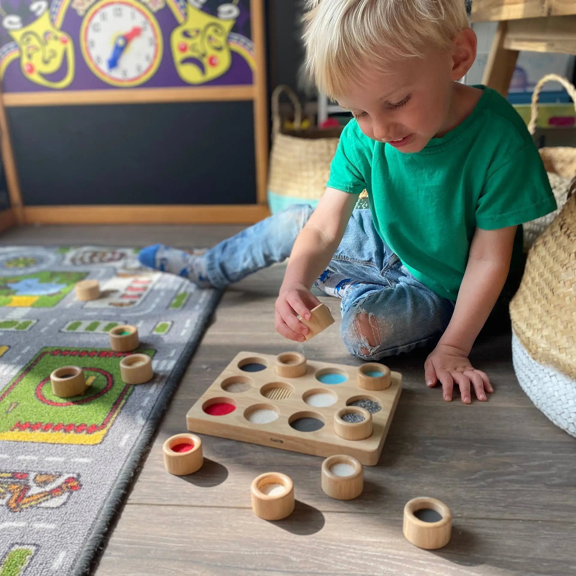 Touch & Match Board - For The Baby