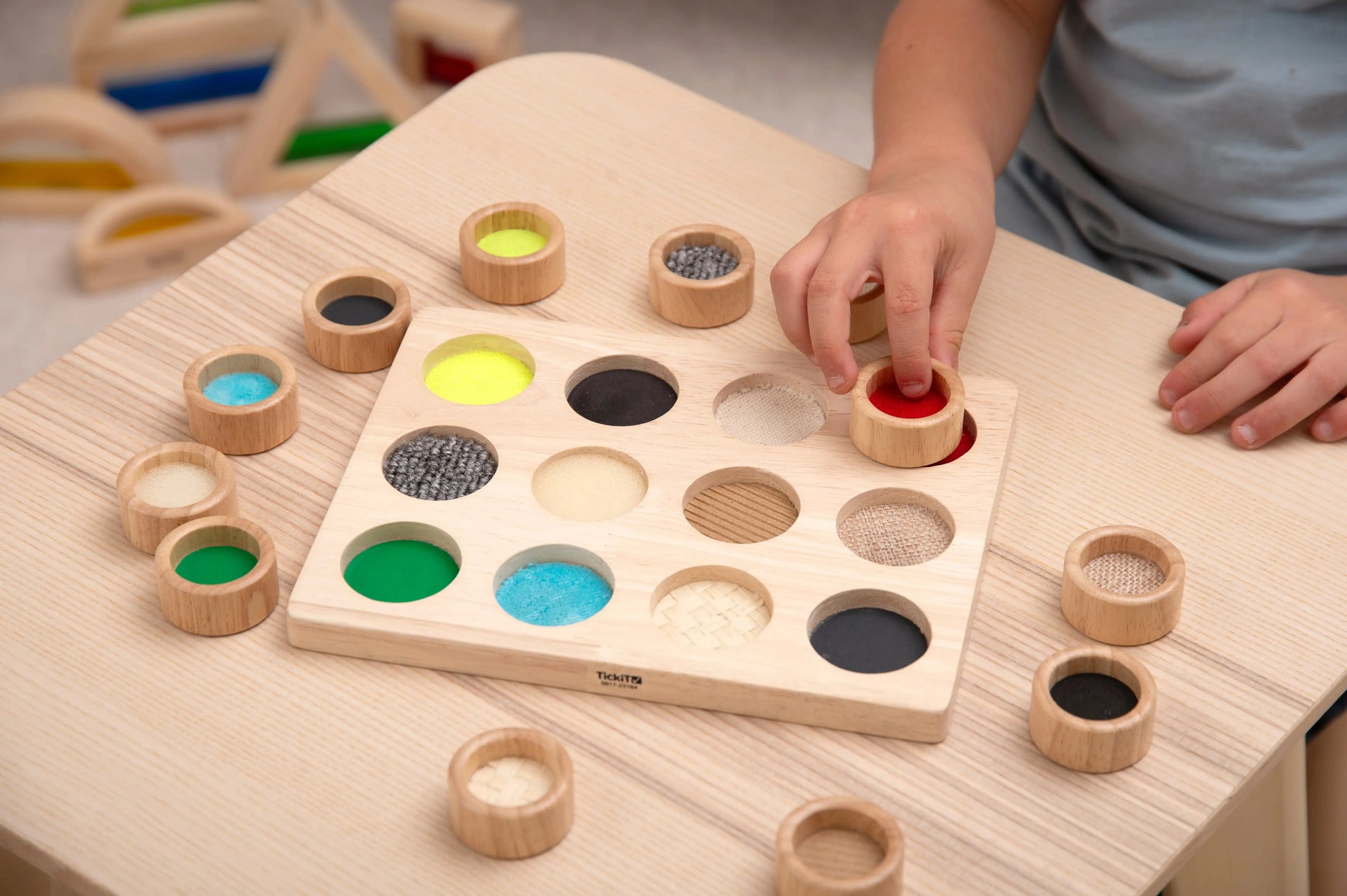 Touch & Match Board - For The Baby