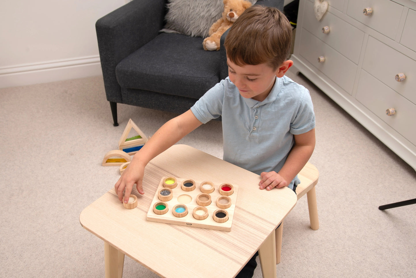 Touch & Match Board - For The Baby