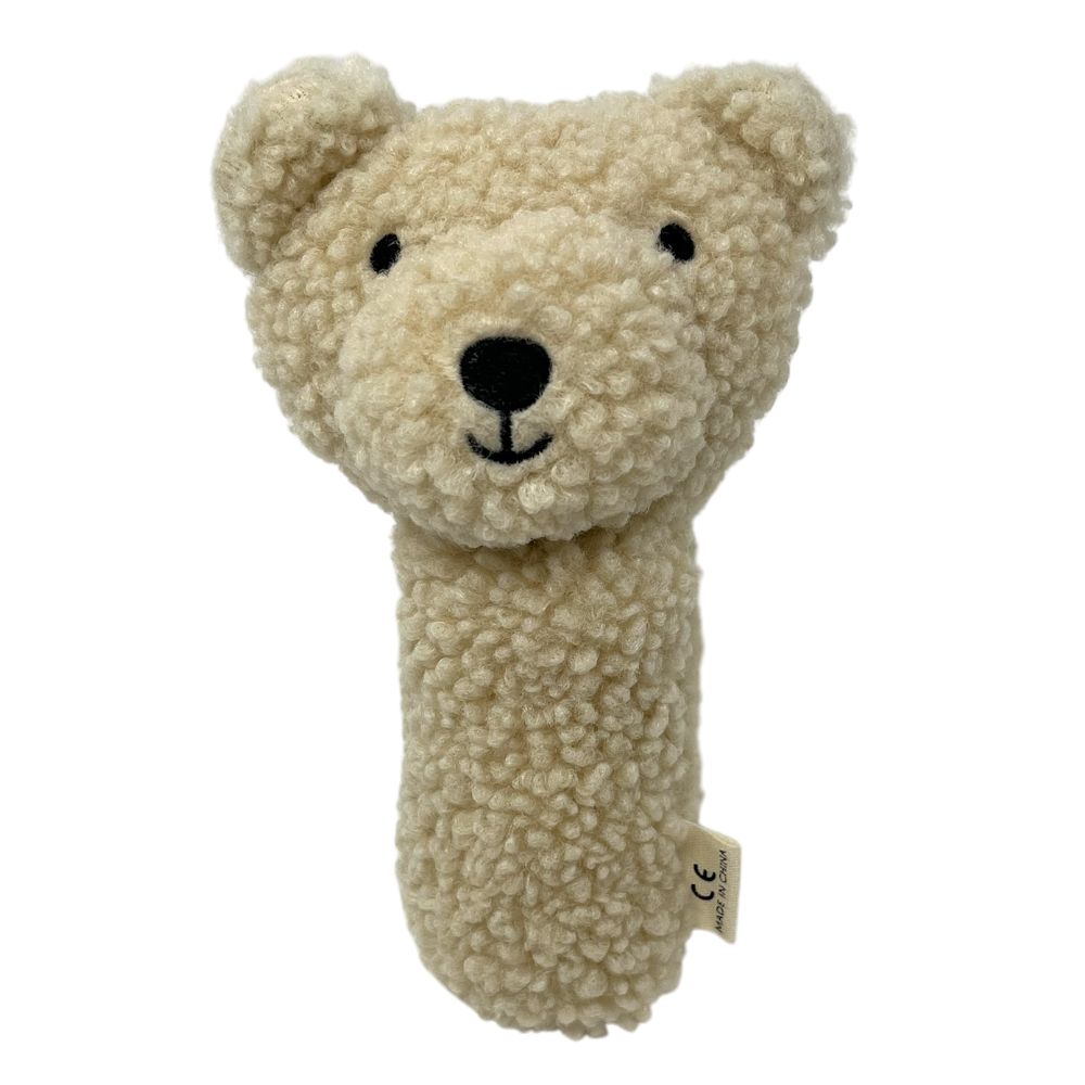 Baby toy bear rattle