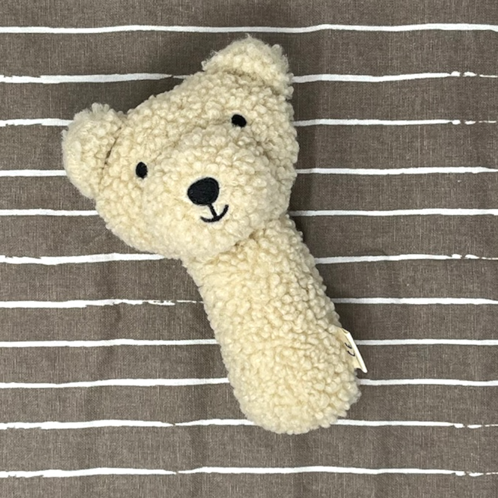 Cute teddy bear rattle