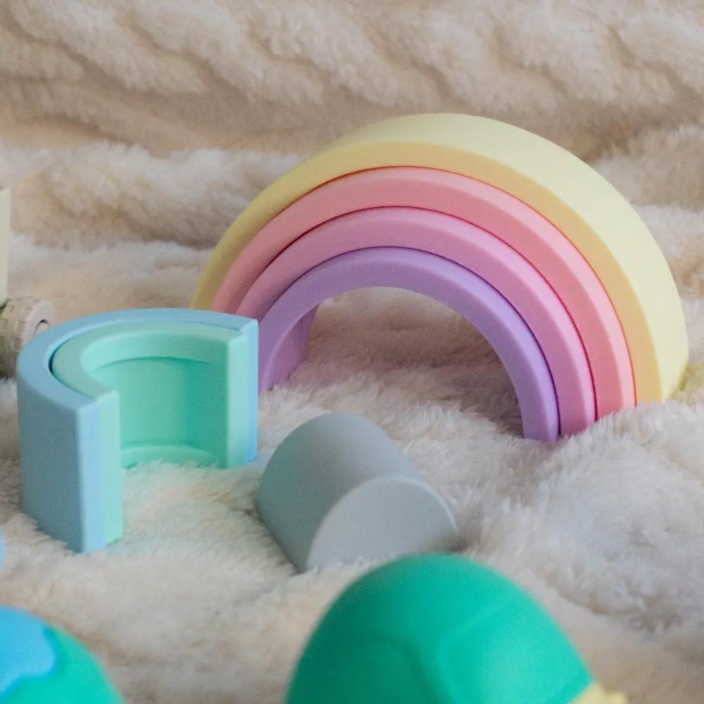 rainbow Montessori toy