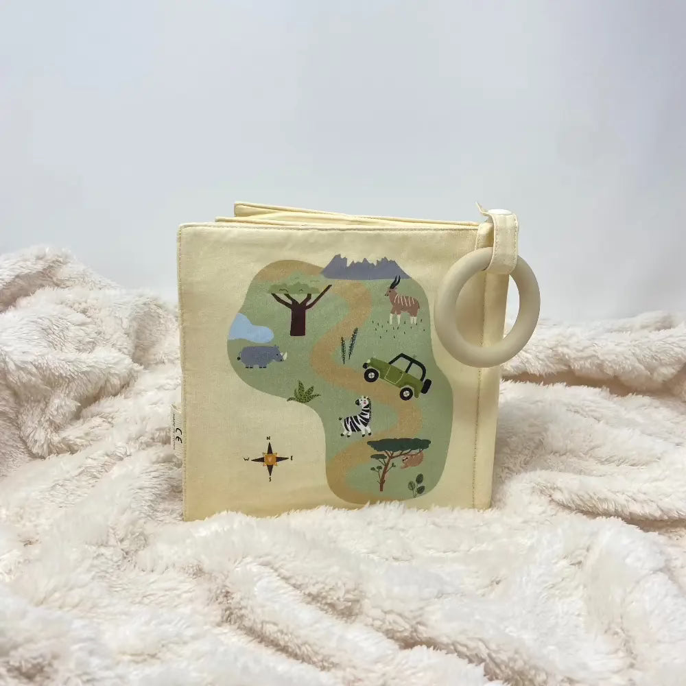 jungle safari baby book