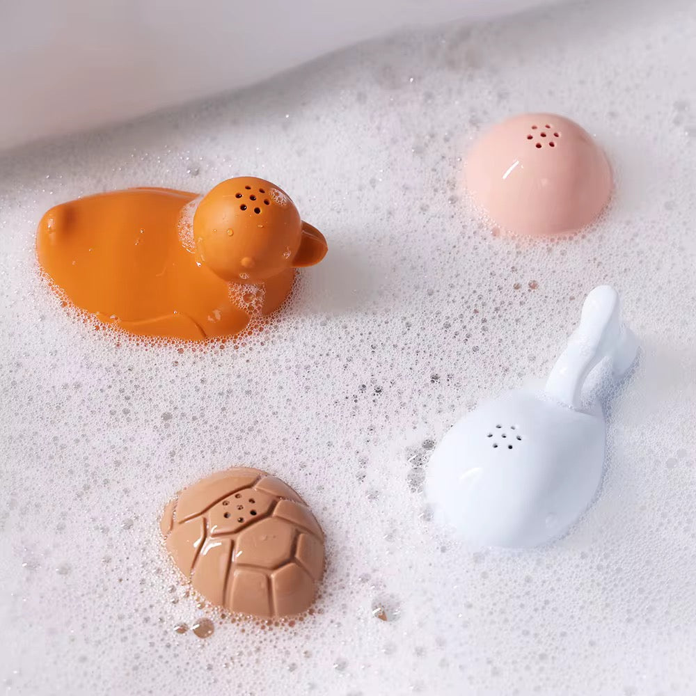 Silicone bath toys