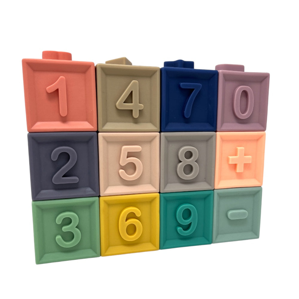 Silicone building blocks for counting