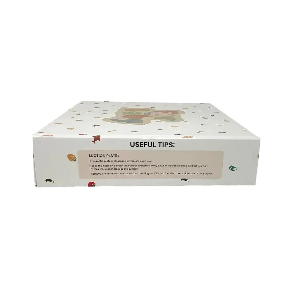 Easy-to-clean Silicone Suction Plate.