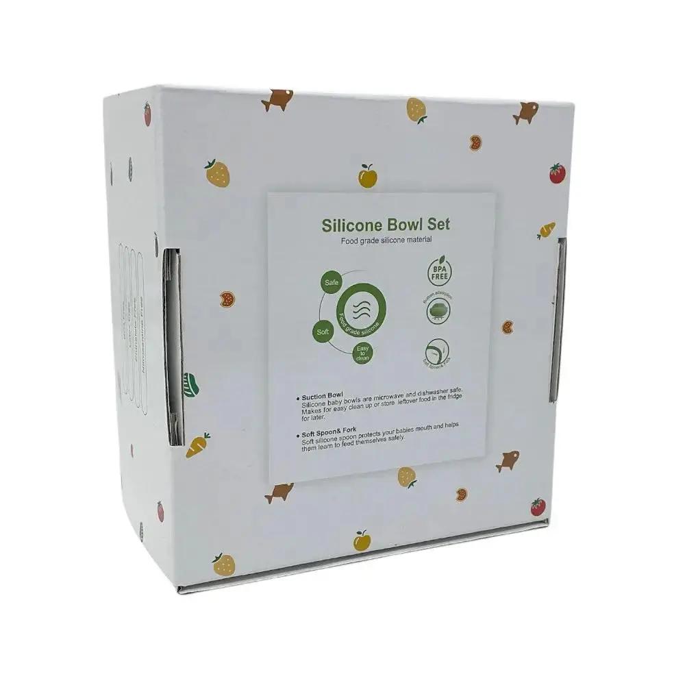 Non-slip suction bowl for baby-led weaning, designed for little hand
