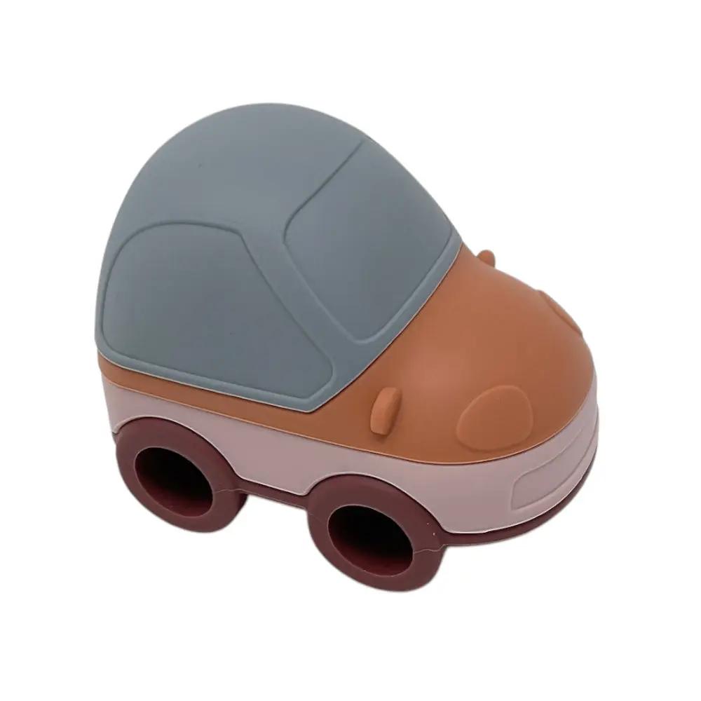 Silicone Car Stacking Toy & Teether