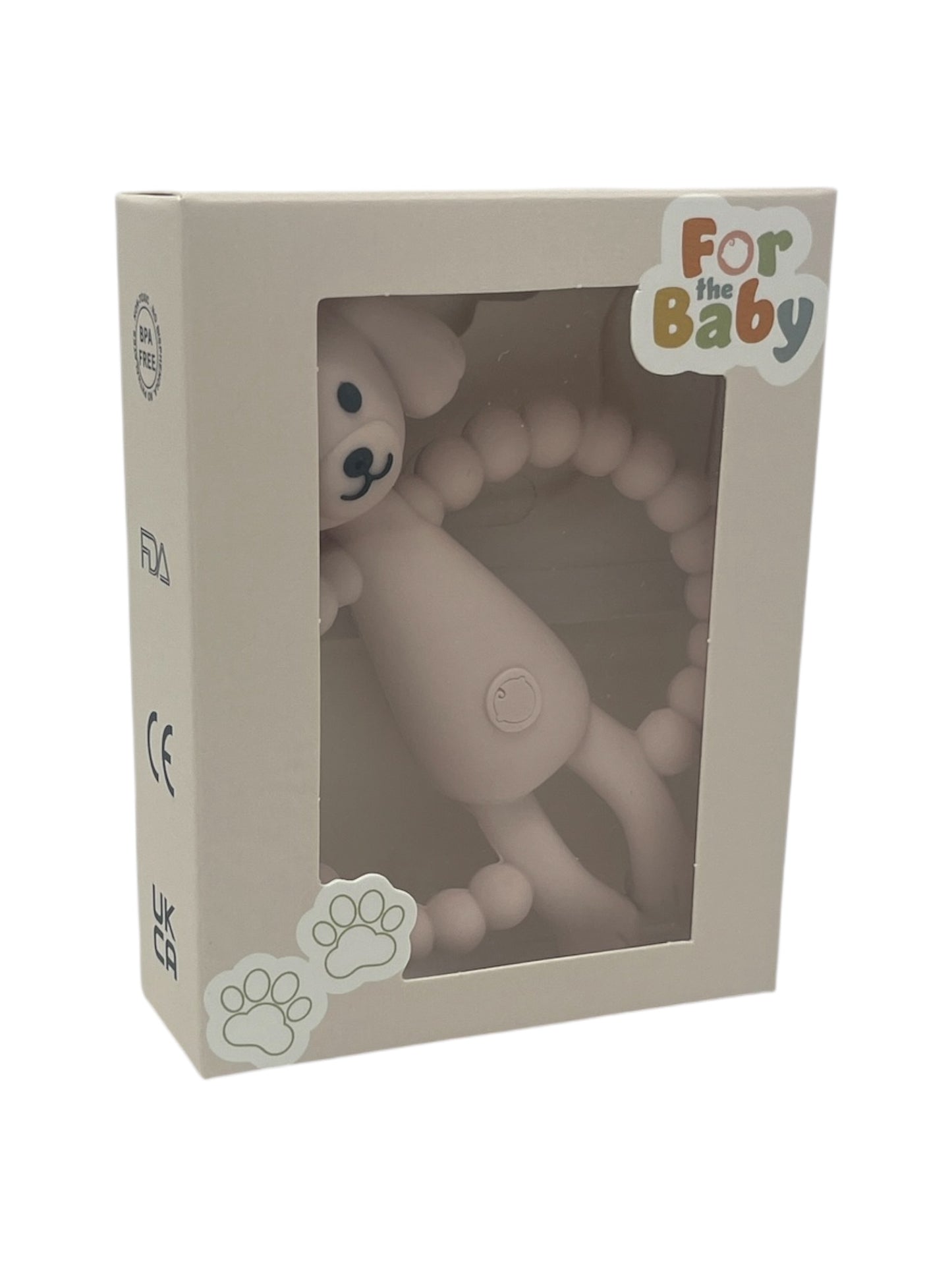 Angus the Cavapoo Silicone Baby Teether