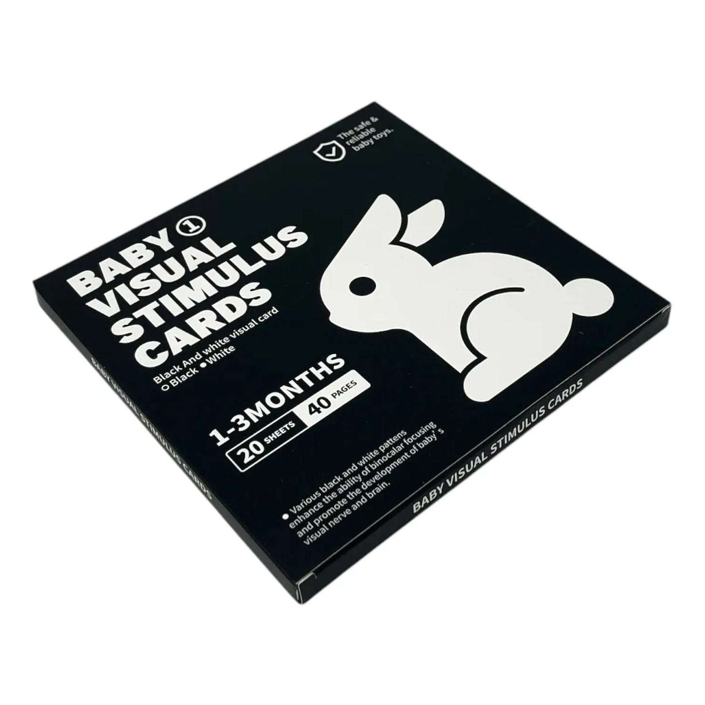 Sensory flash cards 1-3 months