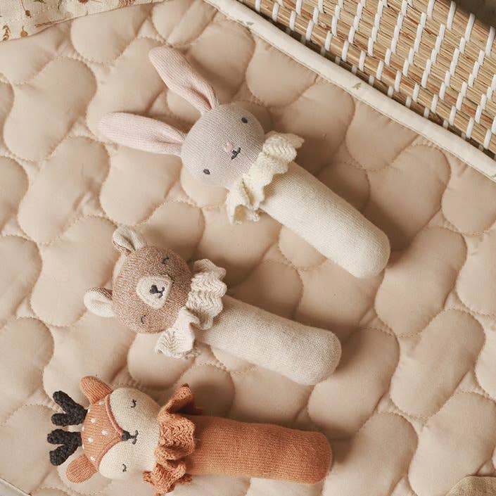 Rattle - Blushing Bunny - For The Baby
