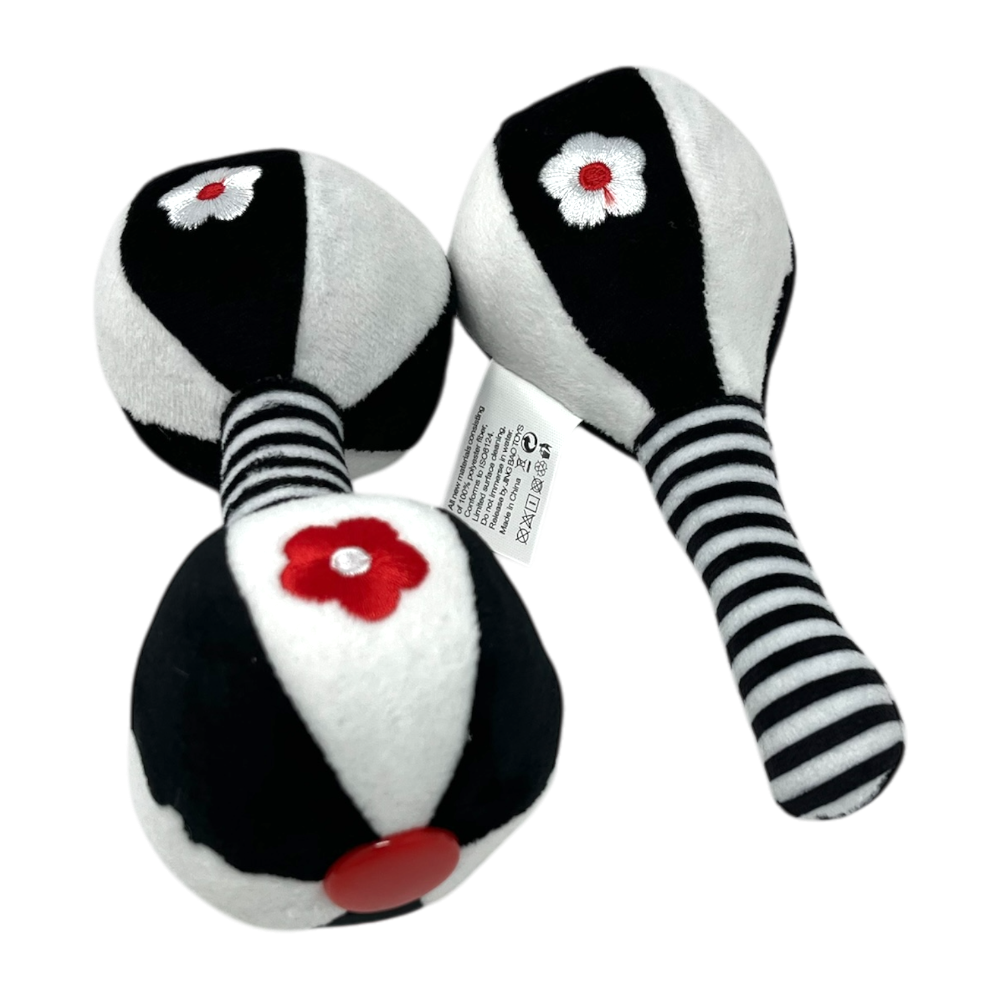 baby rattle and maraca set