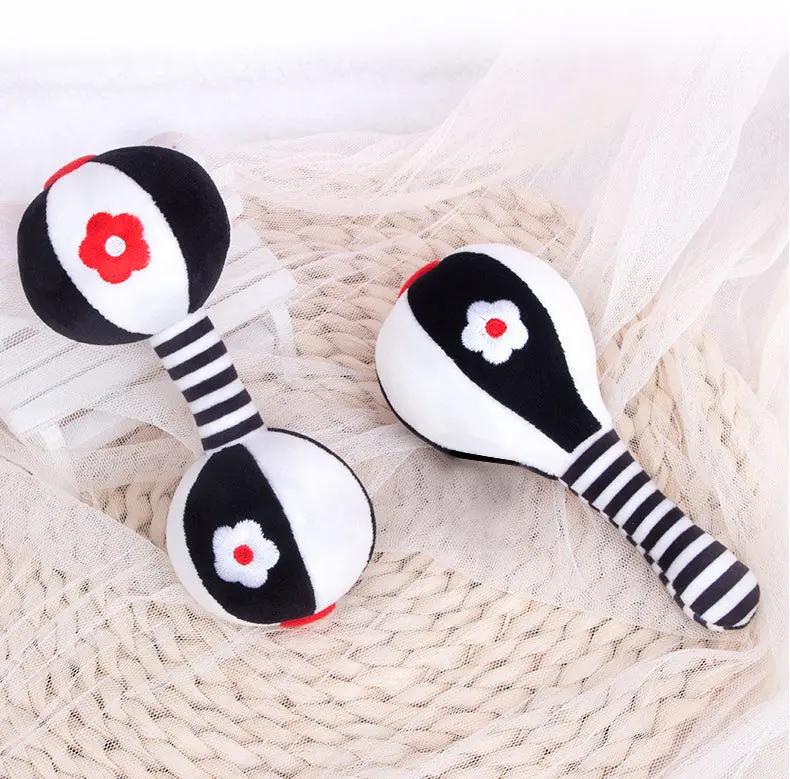 black and white toy set