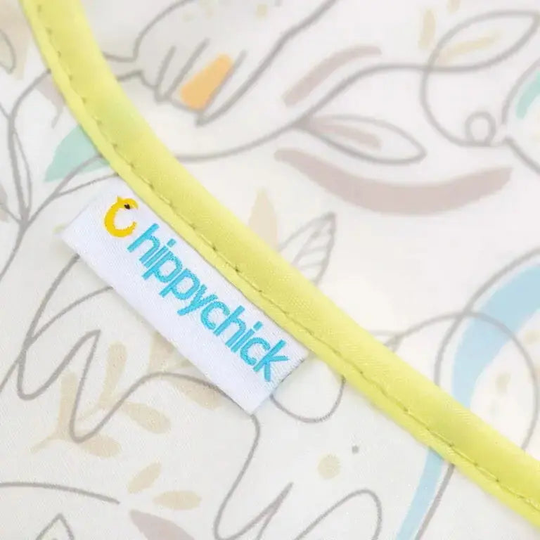 Baby bibs with catch-all pockets