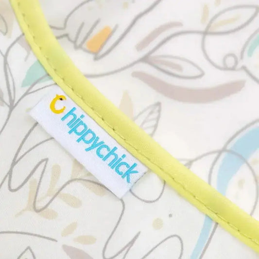 Baby bibs with catch-all pockets