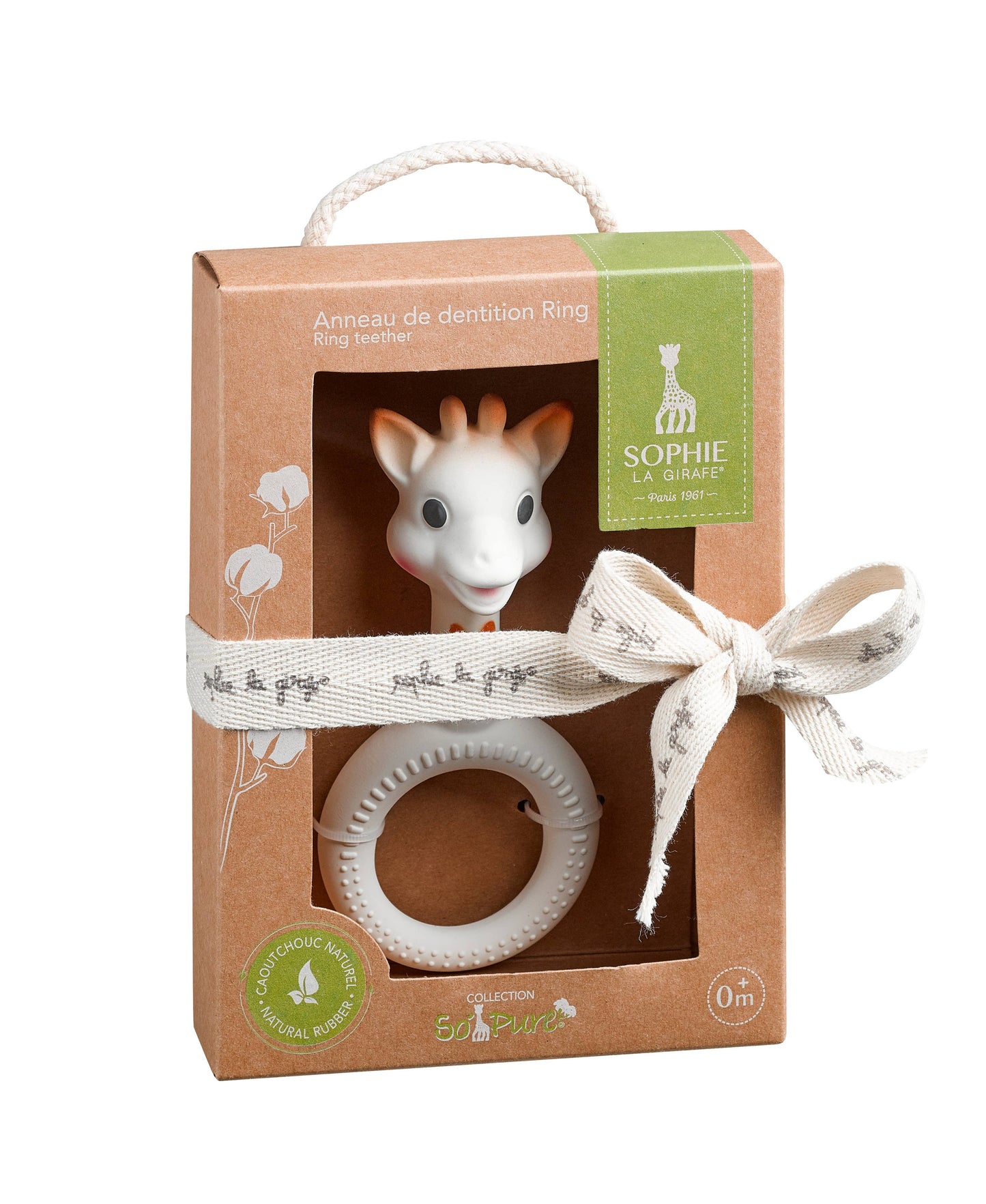 Sophie la Girafe Teething Ring - Front View