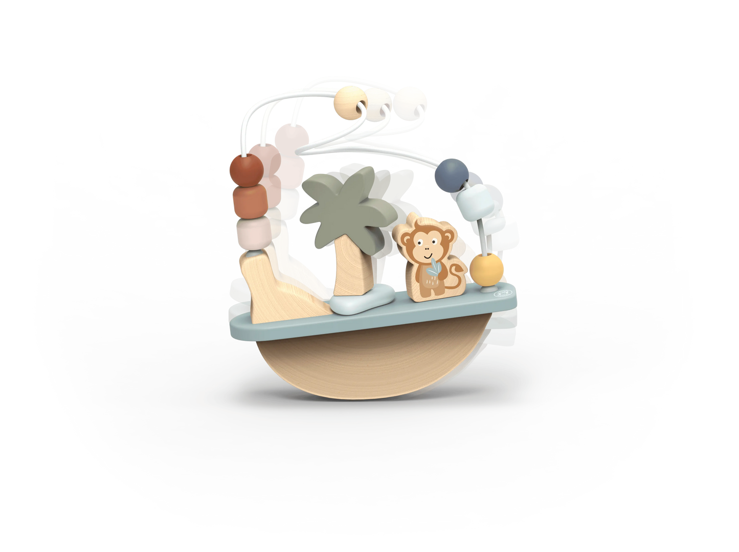 Wooden Rocking Beads Maze - For The Baby