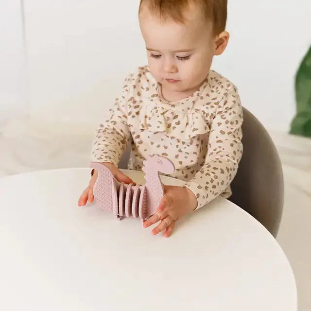 Silicone Dinosaur Stacking Toy - a fun and educational toy.