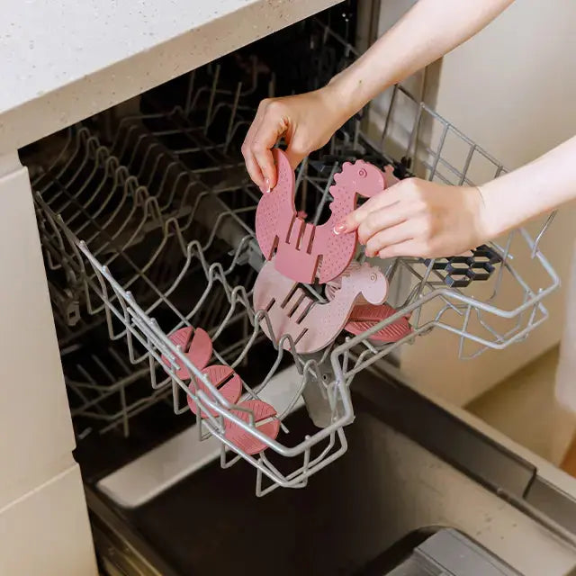 Silicone Dinosaur Stacking Toy - a fun and educational toy.