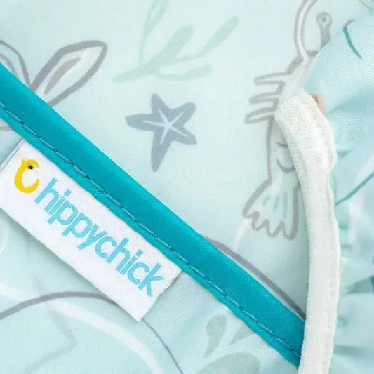 Sleeved Bib - Under The Sea - For The Baby