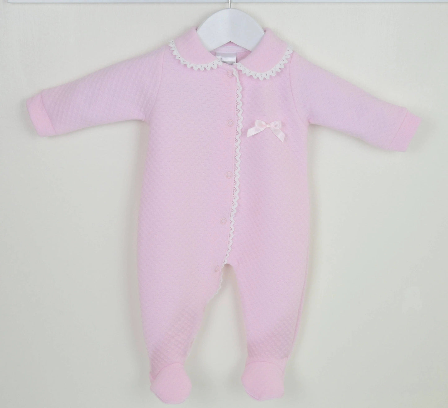 Abigail Sleepsuit Pink | For The Baby