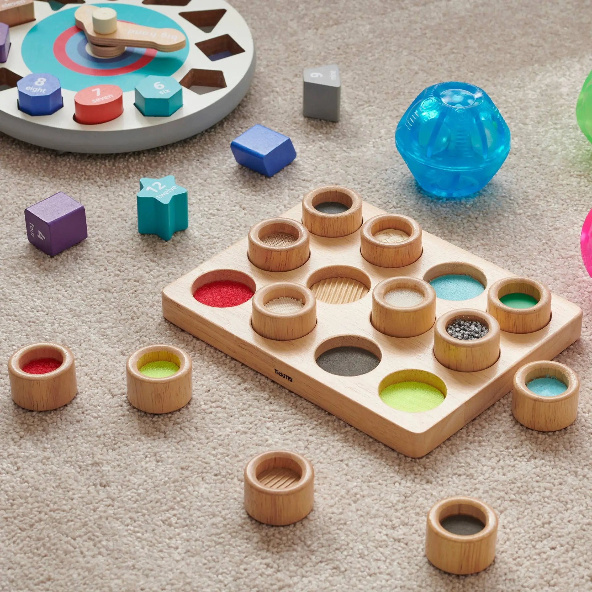 Touch & Match Board - For The Baby