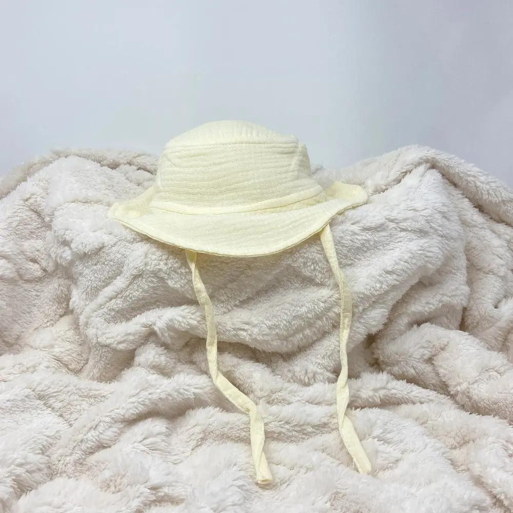 Baby sun hat lemon