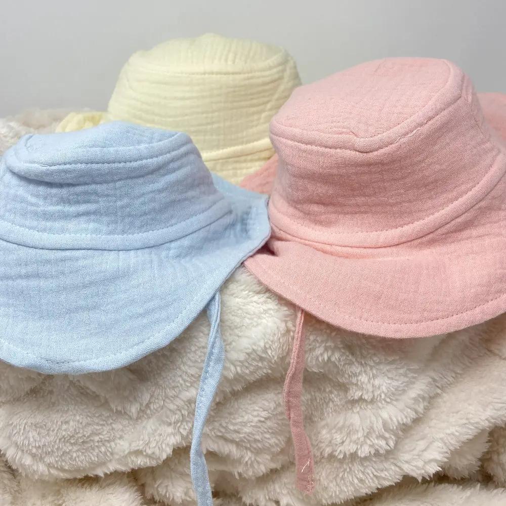 Muslin baby sun hats