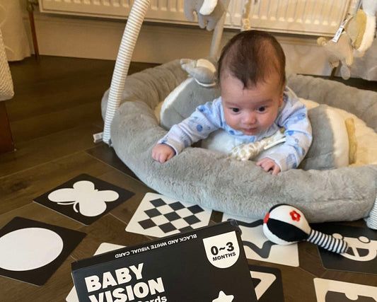 Elliot doing tummy time