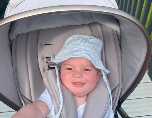 Baby cotton sun hat
