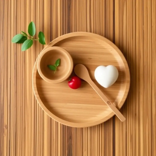 Do bamboo plates stain?