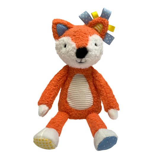 Plush cuddly snuggable sensory fox