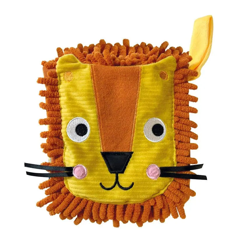 Sensory Snuggables Roar! Hand-Puppet Cloth Book | For The Baby