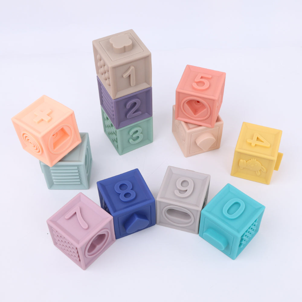 Colourful Silicone building blocks